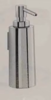 Dispenser da parete Cleo 80 Fir Italia in metallo argento