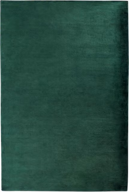 Tappeto Beliani moderno in viscosa verde, rettangolare, L: 200 cm x P: 300 cm
