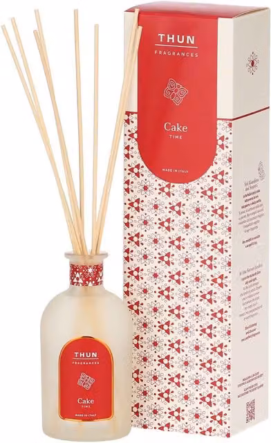 Diffusore elettrico da tavolo Cake Time THUN Fragrances bianco in vetro