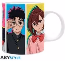 Tazza in ceramica Abystyle Dan Da Dan Multicolor 320 ml