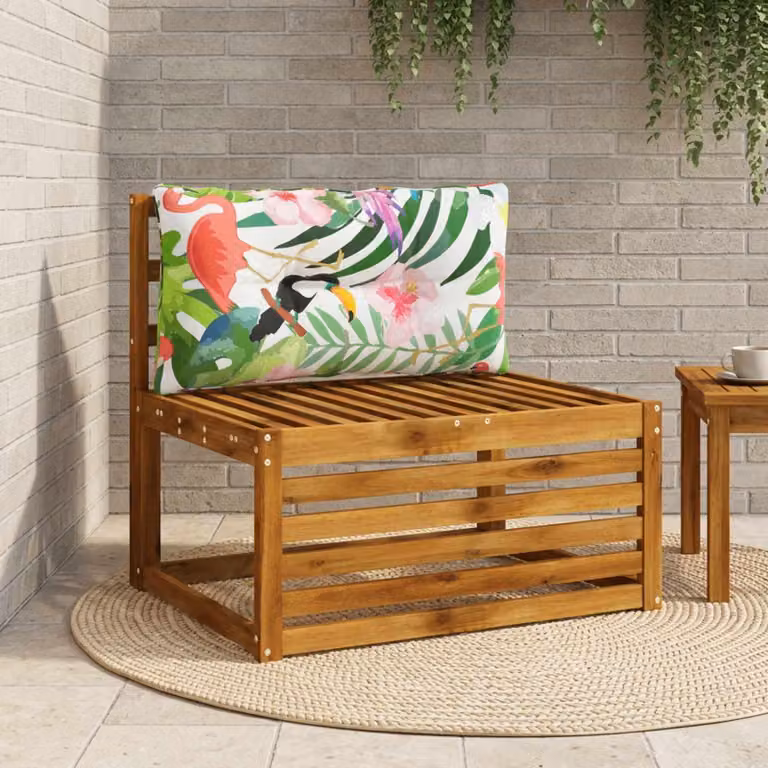Cuscino per schienale vidaXL PUTTEN multicolore in 100% poliestere