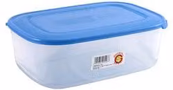 Contenitore alimenti sottovuoto Giganplast Azzurro e Trasparente 6 Lt