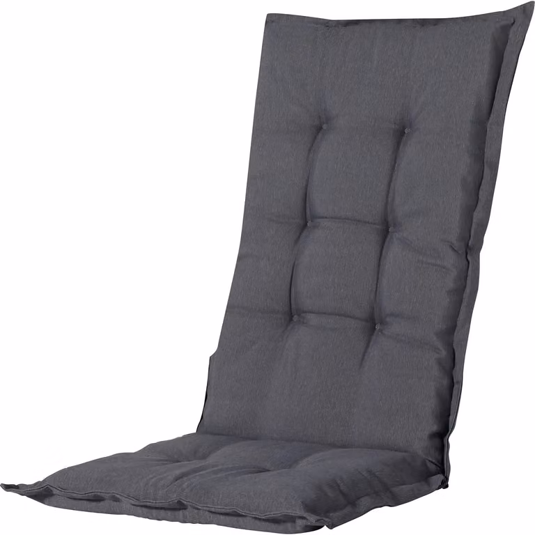 Cuscino schienale alto Madison Serie Panama Grigio L: 123 cm, H: 50 cm