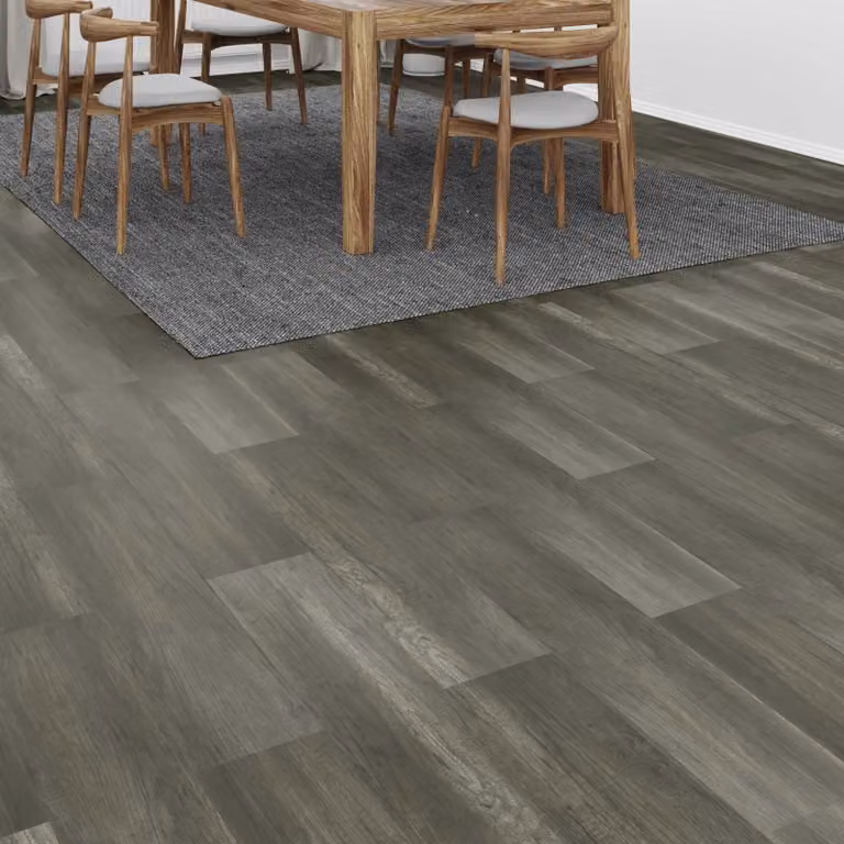 Pavimento in laminato effetto legno vidaXL Grigio, L: 101 cm, P: 20 cm, H: 0,8 cm