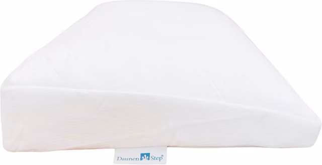 Cuscino anatomico DaunenStep Fisio bianco per adulti