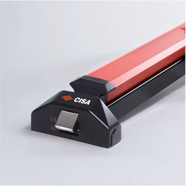 Maniglione antipanico Cisa Alpha Touch 5M816.10 nero ambidestro con due punti di chiusura L: 1200 mm certificato CE UNI EN 1125