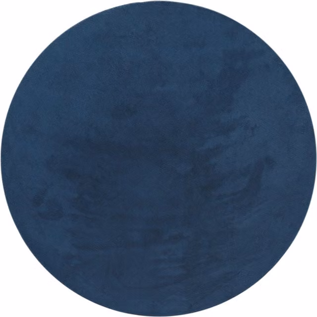Tappeto Calia Italia blu, rotondo, diametro: 160 cm