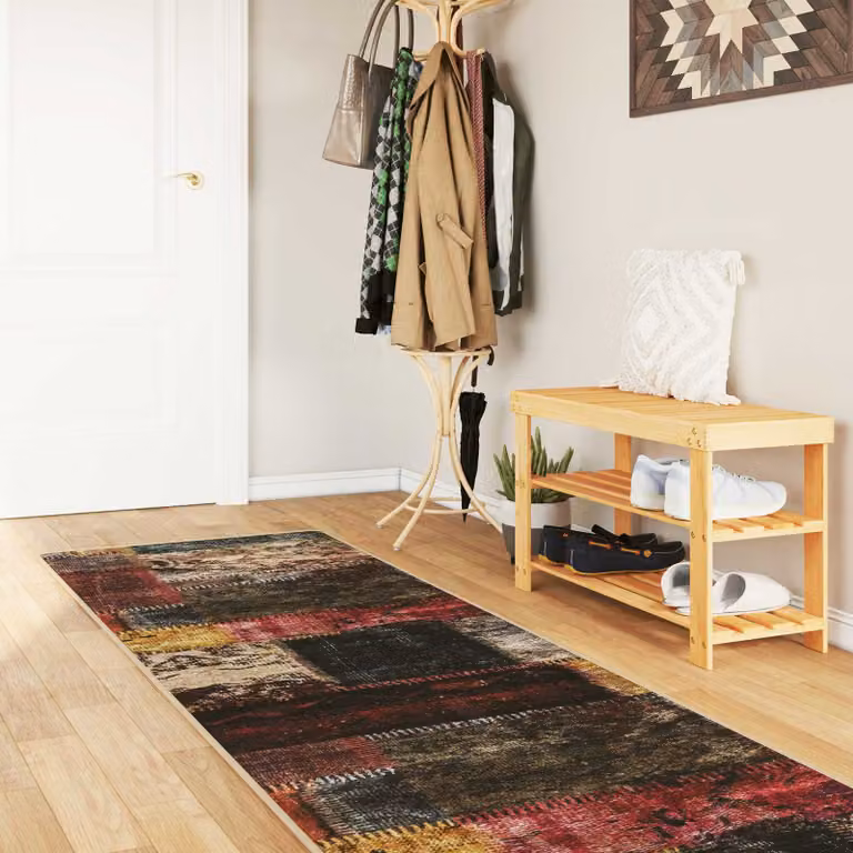vidaXL Runner Tappeto MARSA Multicolore in Poliestere, L 80 cm x P 400 cm