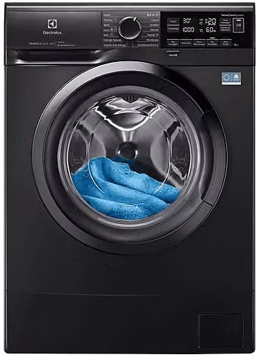 Lavatrice a caricamento frontale Electrolux EW6S326ABL, Capacità 6 kg, 1200 rpm, Classe A, Profondità: 37,8 cm, Colore Dark Silver