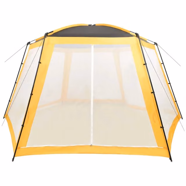 Tenda per piscina VIDAXL in tessuto giallo L: 590 cm, P: 520 cm, H: 250 cm