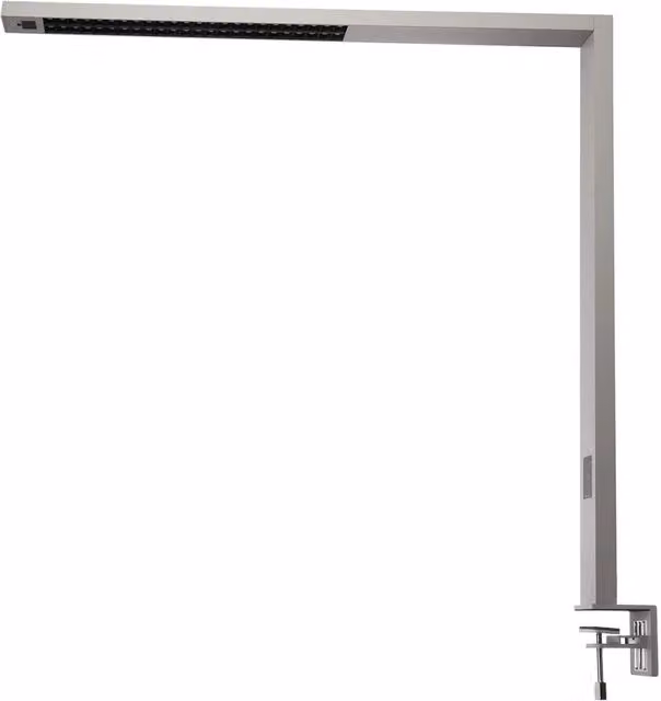 Lampada da tavolo LED DEKO-LIGHT grigia con dimmer, sensore di movimento e controllo touch per ufficio e studio