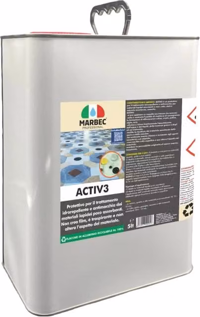 Protettivo per pietra naturale Marbec ACTIV 3 trasparente 5 l