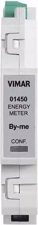Misuratore di energia Vimar 01450 3In con sensore toroidale bianco