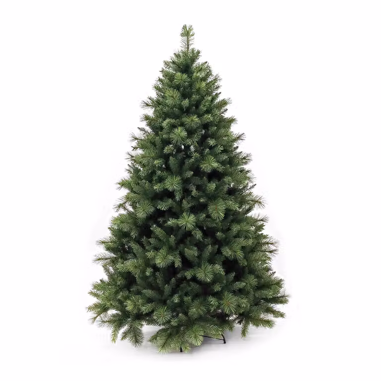 Albero di Natale Artificiale Ortles Vestiamo Casa Verde H 180 cm, Diametro alla base: 122 cm