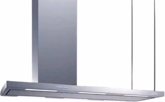 Cappa da parete Elea Baraldi in acciaio inox color argento con aspirazione da 800 m3/h, L: 150 cm, P: 50 cm