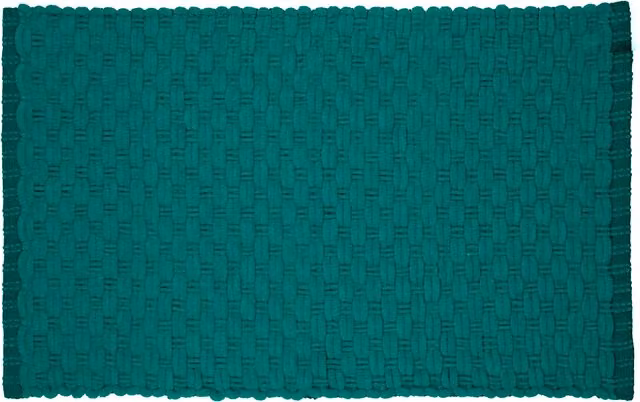 Tappeto da bagno in ciniglia Kasanova Sea Water colore blu L 80 cm x P 50 cm