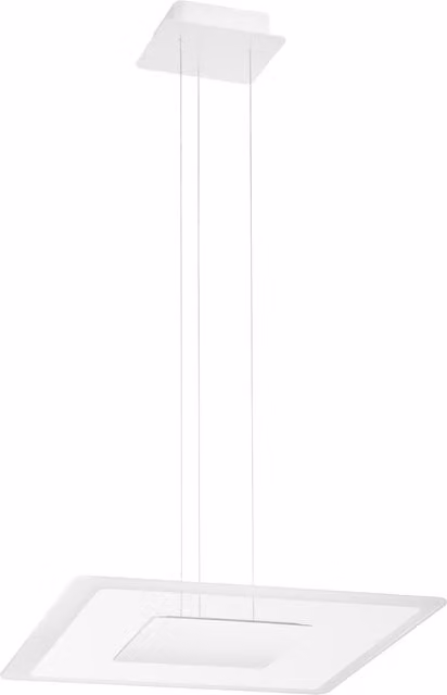 Lampada a sospensione Linea Light Aruba con LED e altezza regolabile in vetro e metallo disponibile in bianco, cromo, oro o rosa