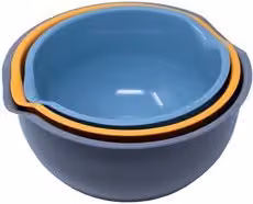 Set di 3 insalatiera in plastica Abert Colori assortiti diametri: 19,21 cm, 23 cm
