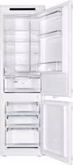 Frigorifero combinato da incasso De'Longhi F6CTNF244E con congelatore, tecnologia No Frost, classe energetica E, colore bianco, capacità 244 L, L/P/H: 54 x 60 x 177 cm