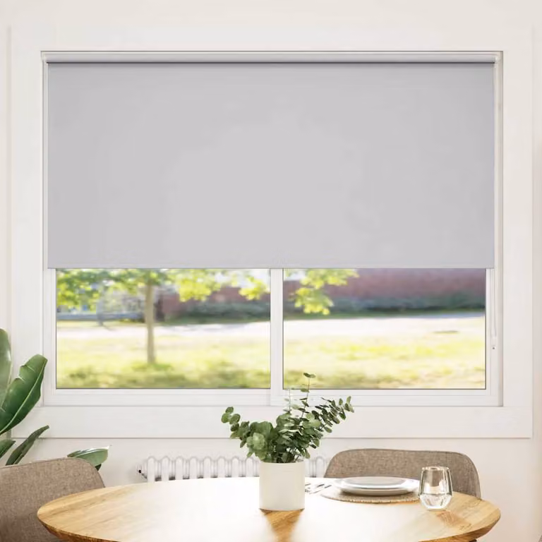 Tenda a rullo oscurante e termoisolante vidaXL in poliestere, colore grigio, L: 140 cm, H: 175 cm