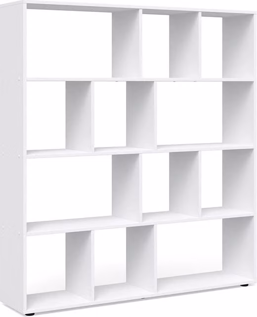 Scaffale Pilar Vicco Bianco in stile Scandinavo L: 131.6 cm, H: 143 cm