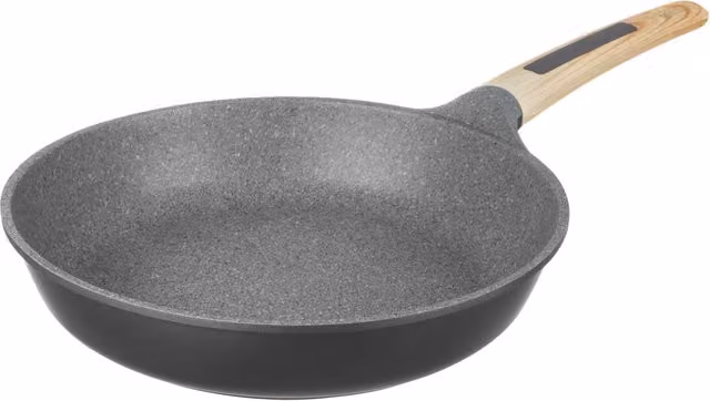 Padella antiaderente Kasanova Evolution in alluminio e ceramica con dettagli in silicone, Grigio, Diametro: 28 cm