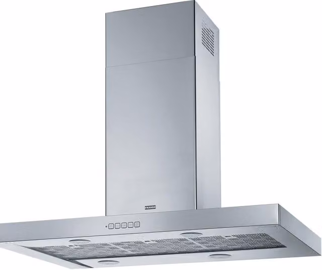 Cappa ad isola Franke Tale 905 I XS argento in acciaio inox con display LED L: 90 cm