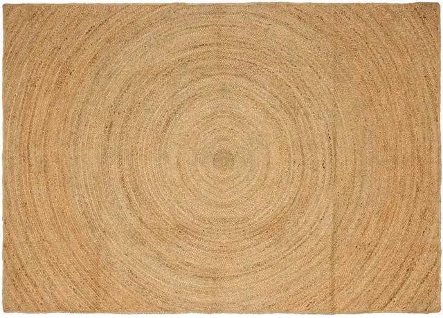 Tappeto rettangolare moderno in juta lavabile vidaXL, marrone e beige, L: 200 cm, P: 290 cm