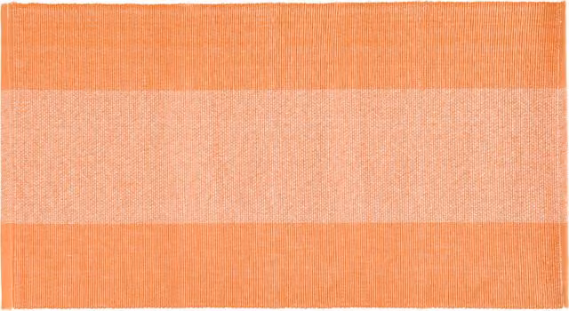 Runner a righe in cotone Kasanova arancione L 120 cm x P 40 cm