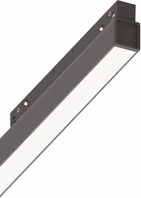Lampada a binario Ego Ideal Lux, LED 26W, luce calda 3000K, finitura nera