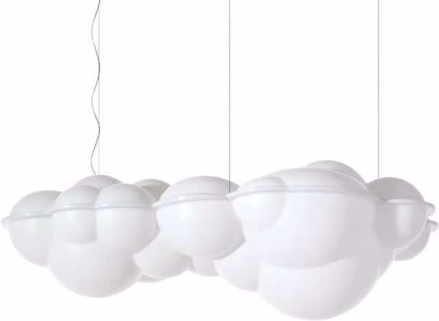 Lampada a sospensione Nemo Lighting Nuvola Minor bianca con tecnologia LED dimmabile