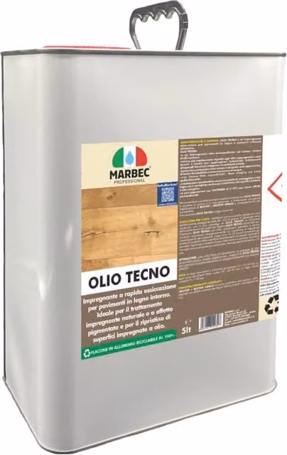 Impregnante per legno Marbec Olio Tecno Teak Trasparente 5 l