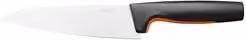 Coltello da chef Fiskars Functional Form in acciaio inox, lama 17 cm, nero arancio e argento