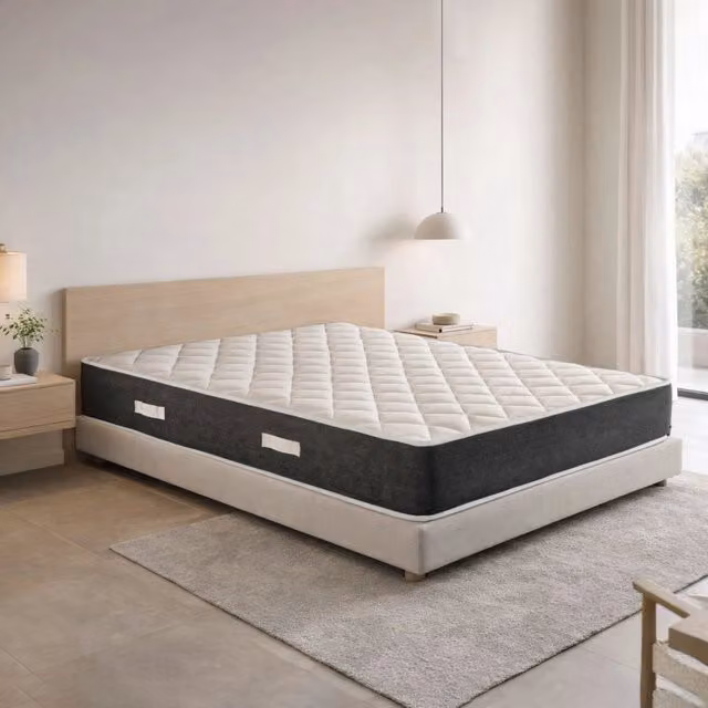 Materasso Francese Ortopedico Geemma Mod. Prime 20 in Schiuma Viscoelastica Bianco L/P/H: 200 x 150 x 20 cm