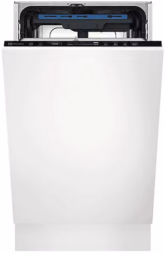 Lavastoviglie da incasso Electrolux EES63400L, Bianco, 8 programmi, Classe C, L: 44,6 cm, H: 81,8 cm, P: 55 cm