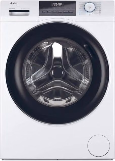 Lavatrice a carica frontale Haier HW90-BP14929A-S, capacità 9 kg, 1400 rpm, Classe A, colore Bianco, H 85 x L 60 x P 64 cm