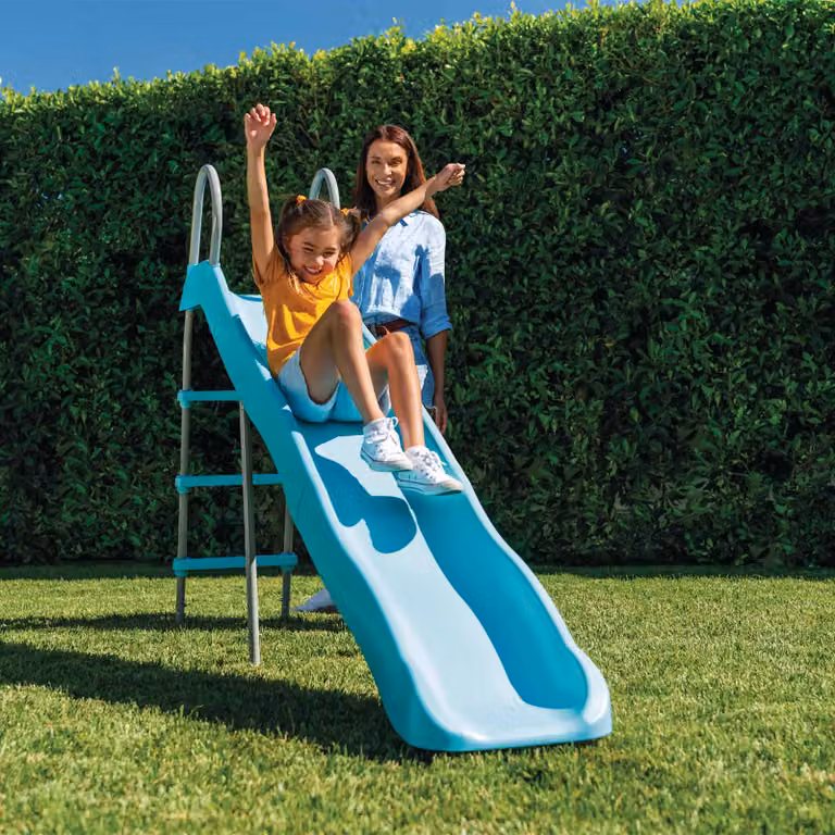 Scivolo autostabile Intex Azzurro in PVC e acciaio