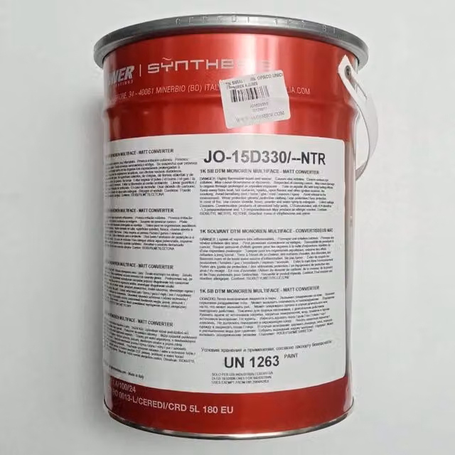 Smalto opaco Renner Monoren base nitro a rapida essiccazione colore RAL 6037 5 kg