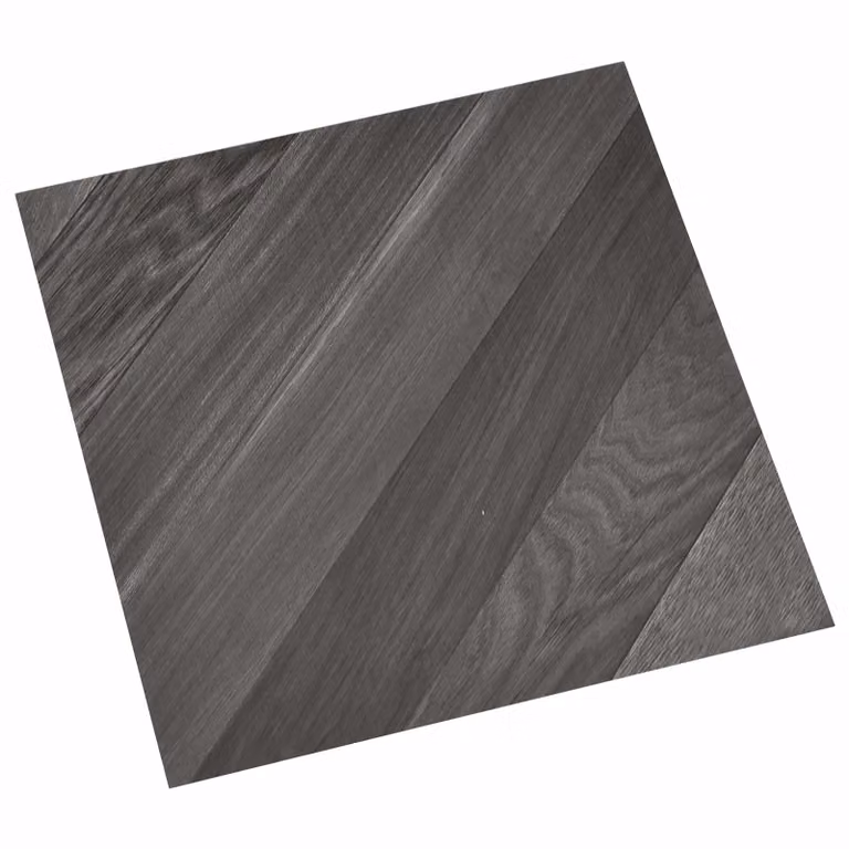 Plance per pavimentazione autoadesive vidaXL effetto legno grigie in plastica L: 30,5 cm, P: 30,5 cm, H: 1,86 cm
