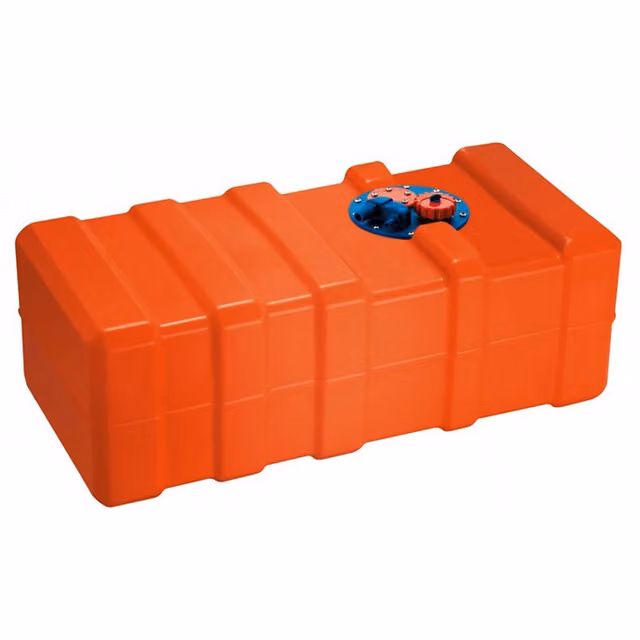 Serbatoio in plastica arancione da 96 litri