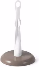 Portarotolo da tavola Abert Bianco e Beige L: 17 cm, H: 30 cm