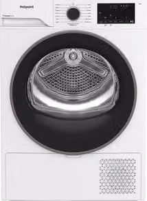 Asciugatrice a pompa di calore Hotpoint Ariston Délica bianca da 11 kg HPT 113D BS IT