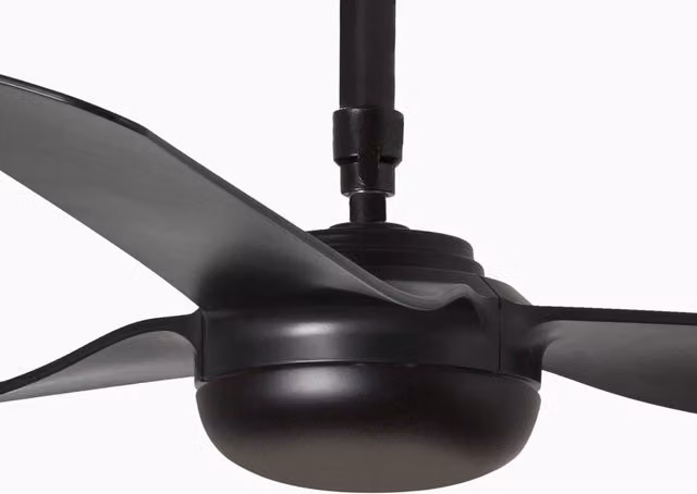 Ventilatore a soffitto Mini Punt Faro Barcelona Nero con telecomando e timer