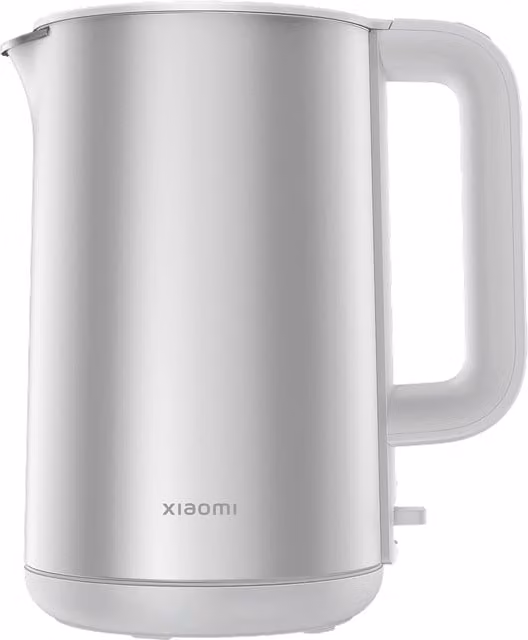 Bollitore elettrico a doppia parete Xiaomi in acciaio inossidabile, colore argento