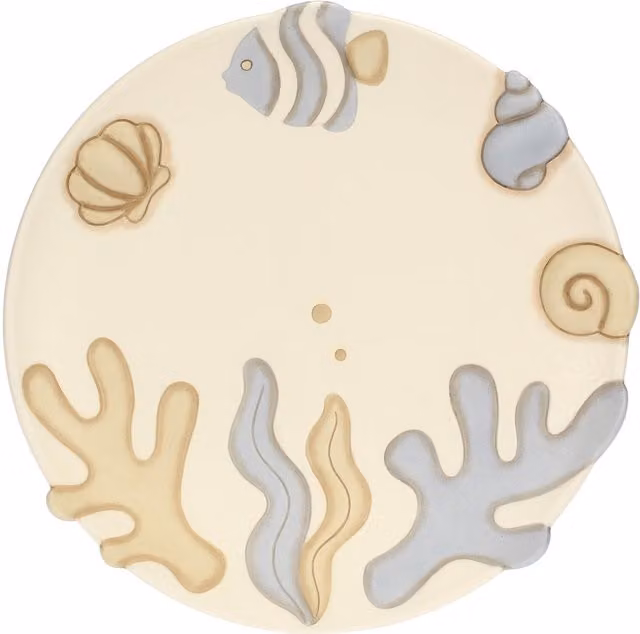 Centrotavola a ciotola Thun Mare da amare in ceramica multicolore con design astratto e tema marittimo