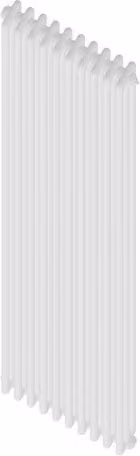 Radiatore Tubolare Ardesia Cordi in Alluminio Bianco, 3 Colonne, 4 Elementi, H: 205,6 cm