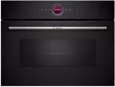 Microonde da incasso combinato Bosch Serie 8 CEG732XB1 Black, capacità 36 Lt, 1000W, larghezza 60 cm