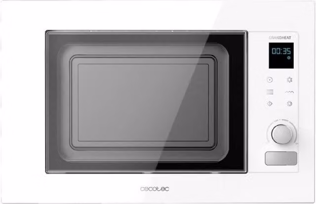 Microonde a incasso Cecotec GrandHeat 2090 combinato con grill, colore bianco