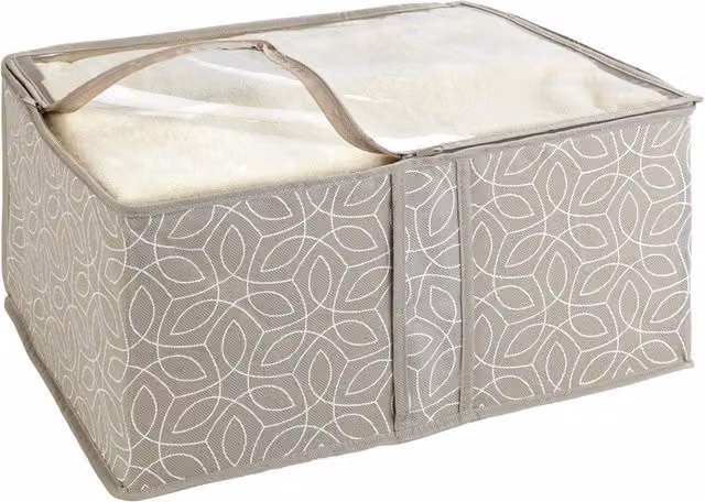 Scatola di riordino Soft Box Balance S Wenko, beige, L 30 cm x P 20 cm x H 30 cm