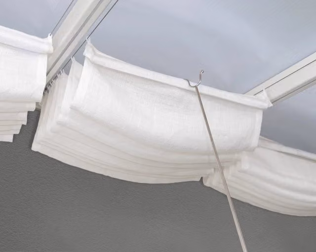 Tenda da tetto per pergola Palram in poliestere bianco 3x3 m